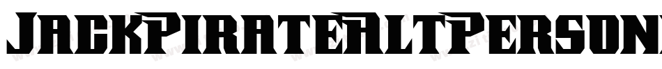 JackPirateAltPersonalUse-ZVpO8字体转换 JackPirateAltPersonalUse-ZVpO8字体转换