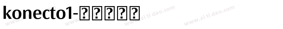 konecto1字体转换
