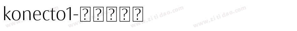 konecto1字体转换