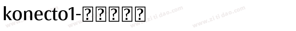 konecto1字体转换