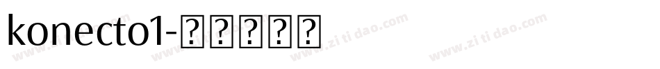 konecto1字体转换