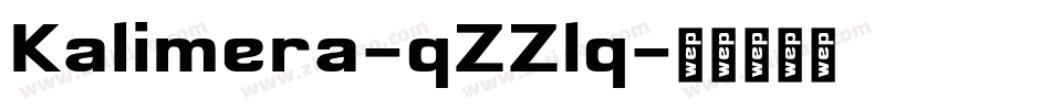 Kalimera-qZZlq字体转换