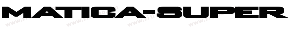 Matica-Supernormal字体转换