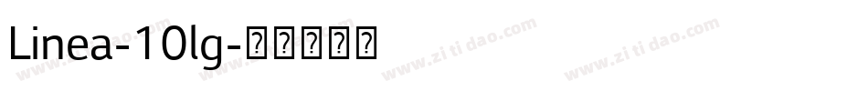 Linea-10lg字体转换