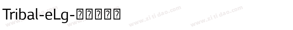 Tribal-eLg字体转换