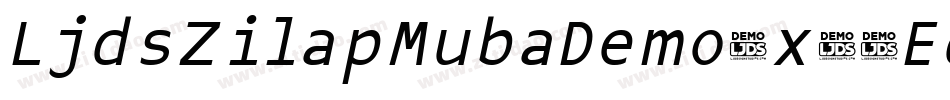 LjdsZilapMubaDemo-x37Eq字体转换