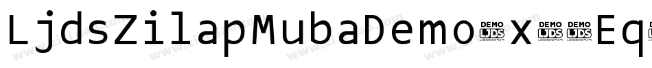 LjdsZilapMubaDemo-x37Eq字体转换