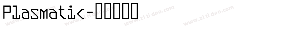 Plasmatic字体转换