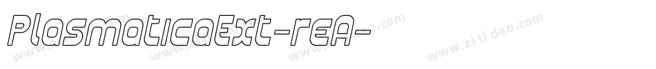 PlasmaticaExt-reA字体转换