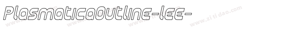 PlasmaticaOutline-lee字体转换