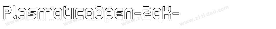 PlasmaticaOpen-2qK字体转换