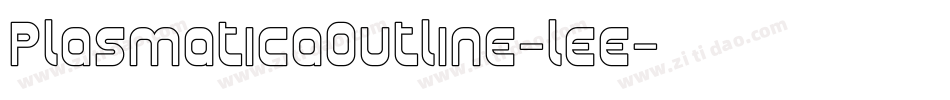 PlasmaticaOutline-lee字体转换