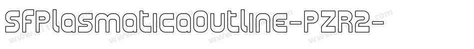 SfPlasmaticaOutline-PZR2字体转换