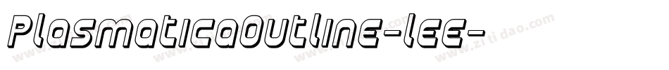 PlasmaticaOutline-lee字体转换