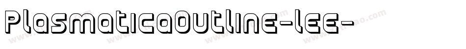 PlasmaticaOutline-lee字体转换