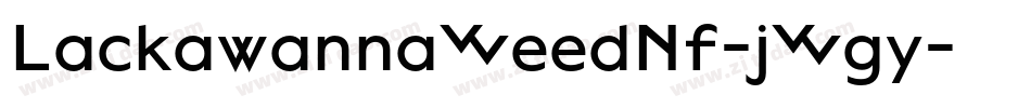 LackawannaWeedNf-jWgy字体转换