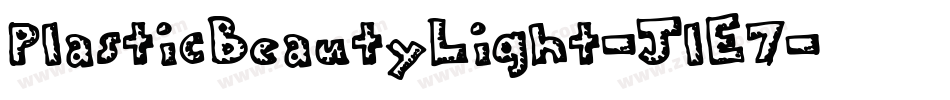 PlasticBeautyLight-JlE7字体转换