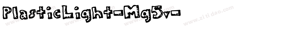 PlasticLight-Mg5v字体转换