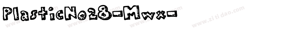 PlasticNo28-Mwx字体转换