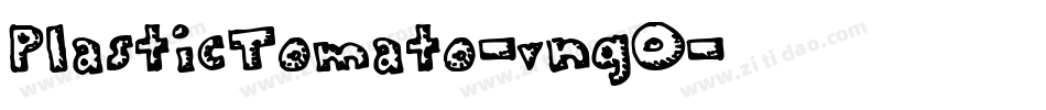 PlasticTomato-vngO字体转换