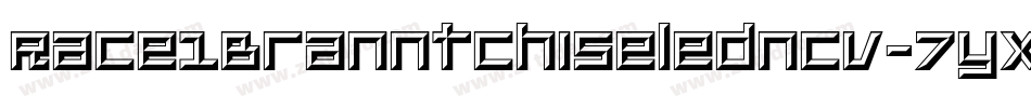 Race1BranntChiseledNcv-7yXw字体转换