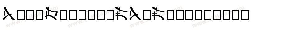 AsiaDinaru-EA-Euro字体转换