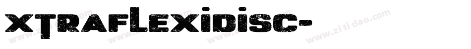 Xtraflexidisc字体转换