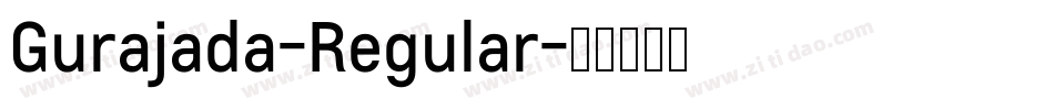 Gurajada-Regular字体转换