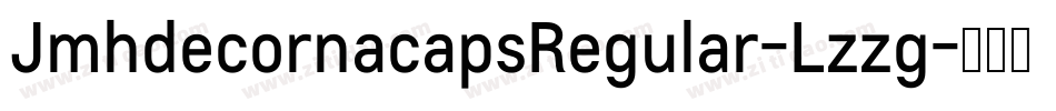 JmhdecornacapsRegular-Lzzg字体转换