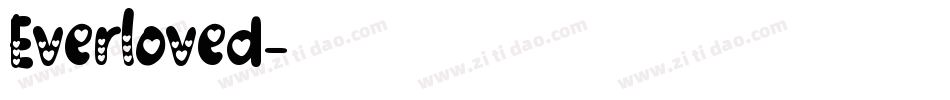 Everloved字体转换