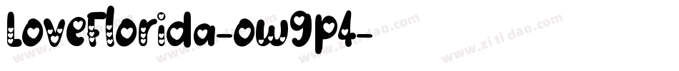 LoveFlorida-owgp4字体转换