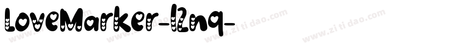 LoveMarker-l2nq字体转换