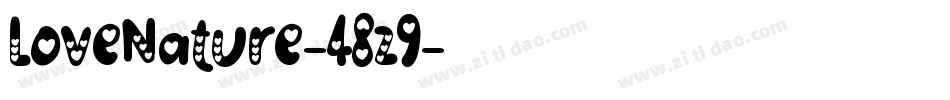 LoveNature-48z9字体转换