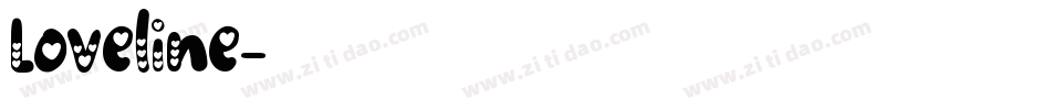 Loveline字体转换