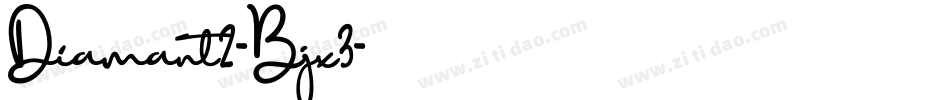 Diamant2-Bjx3字体转换