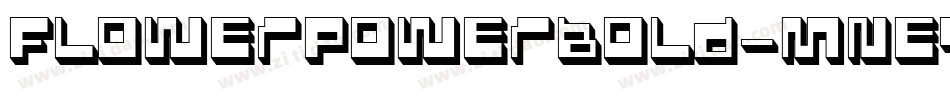 FlowerPowerBold-mne9字体转换