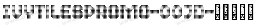 IvyTilesPromo-00Jd字体转换