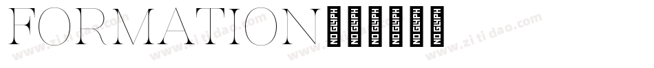 Formation字体转换