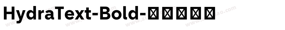 HydraText-Bold字体转换
