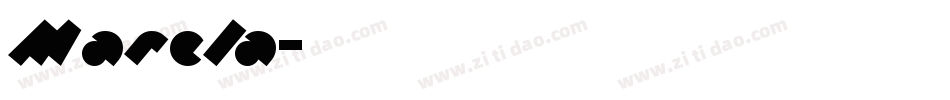Marela字体转换