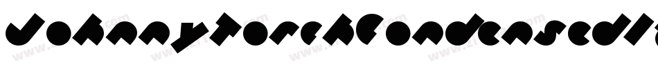 JohnnyTorchCondensedItalic-zD1D字体转换