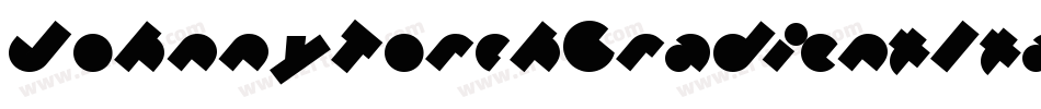 JohnnyTorchGradientItalic-yDnM字体转换