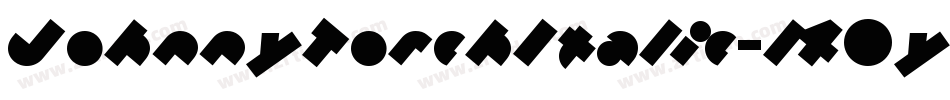 JohnnyTorchItalic-l4Oy字体转换
