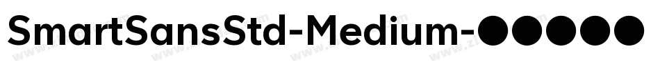 SmartSansStd-Medium字体转换
