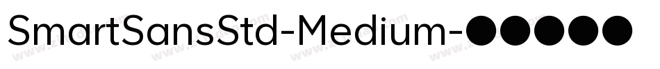 SmartSansStd-Medium字体转换