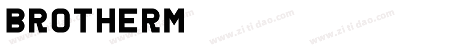 brotherm字体转换