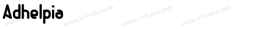 Adhelpia字体转换