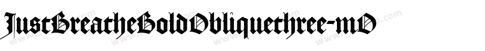 JustBreatheBoldObliquethree-mOAj字体转换