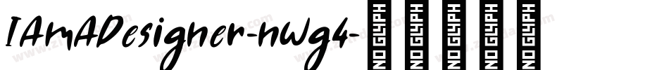 IAmADesigner-nWg4字体转换