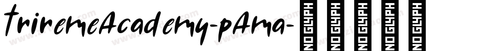 TriremeAcademy-pAma字体转换